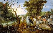 Jan Brueghel The Elder The Entry of the Animals Into Noah Ark France oil painting artist